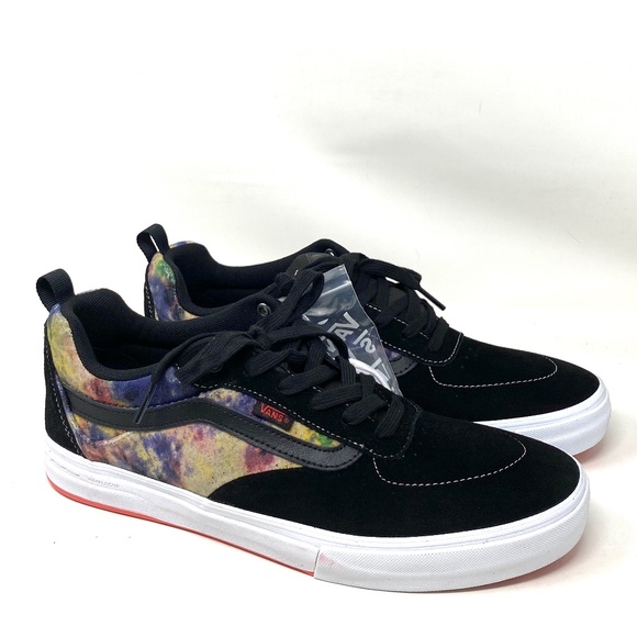 VANS Kyle Walker Low Top Black Women's Suede Canvas Size Sneakers VN0A5JIEBML - Picture 2 of 10